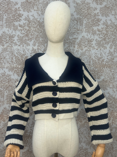 Jersey cuello rallas