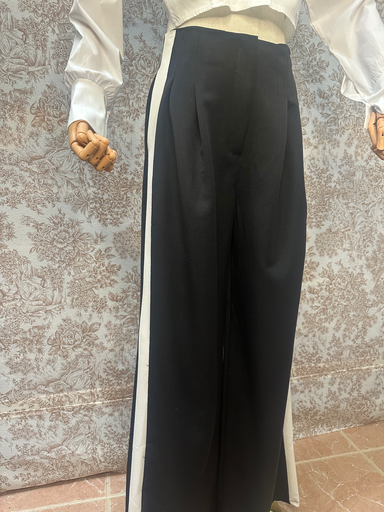 Pantalón pinzas linea blanca
